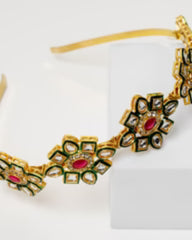 Polki Jodha Buta Hairband