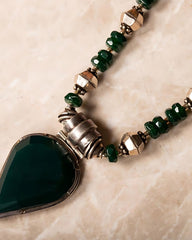 Parni Green Onyx Necklace