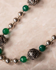 Eesha Green Onyx Necklace