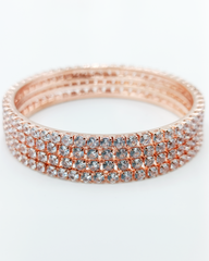 Gulmohar Bangles Rose Gold