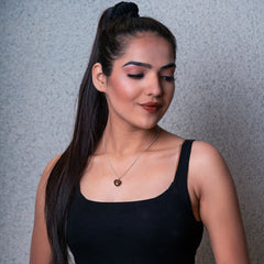 "HEART" Healing Pendant : Smoky Quartz