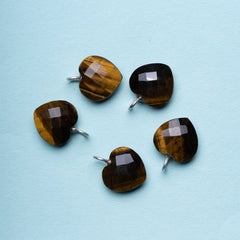 "HEART" Healing Pendant : Tiger Eye