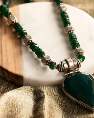 Parni Green Onyx Necklace