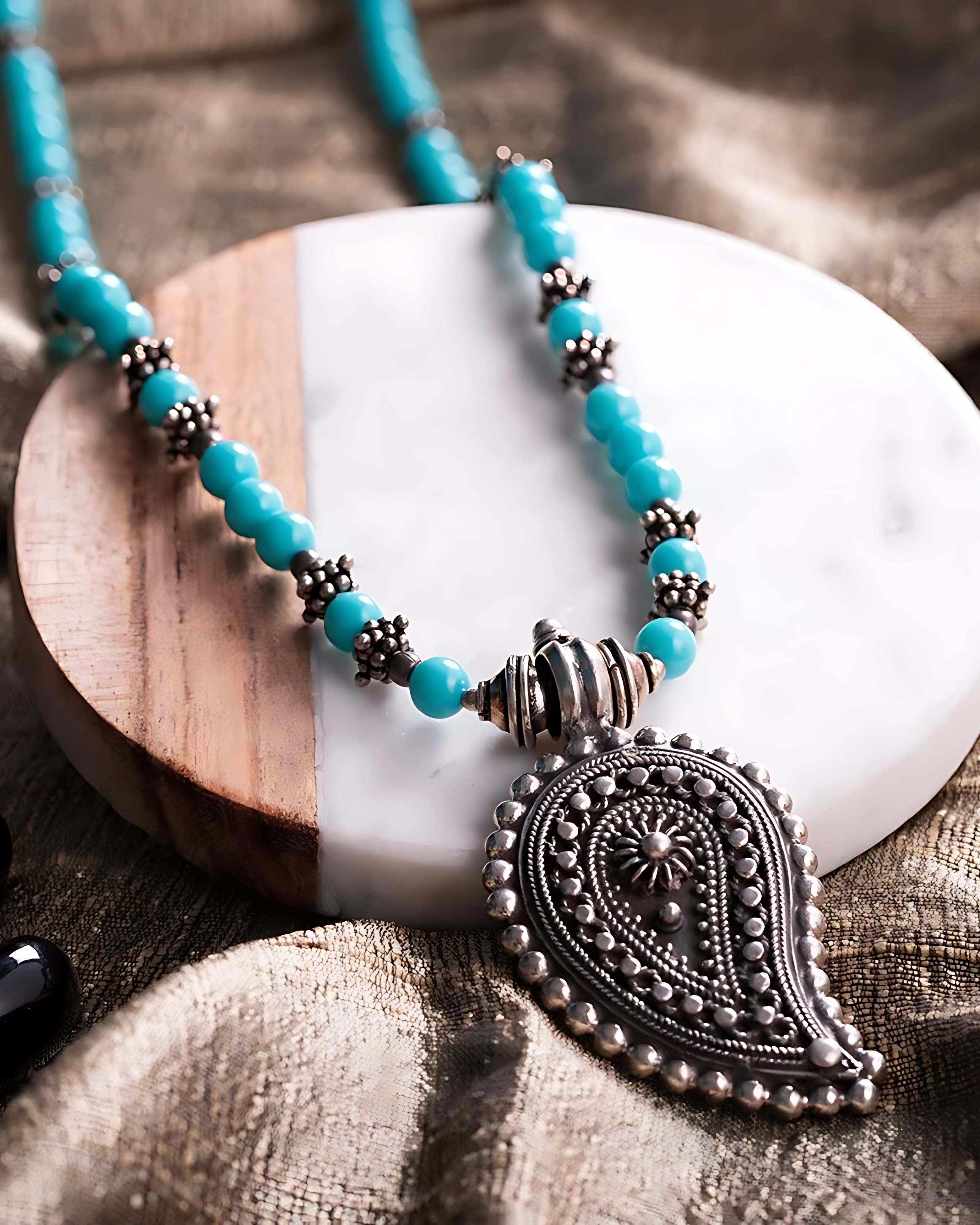 Yaffa Turquoise Necklace