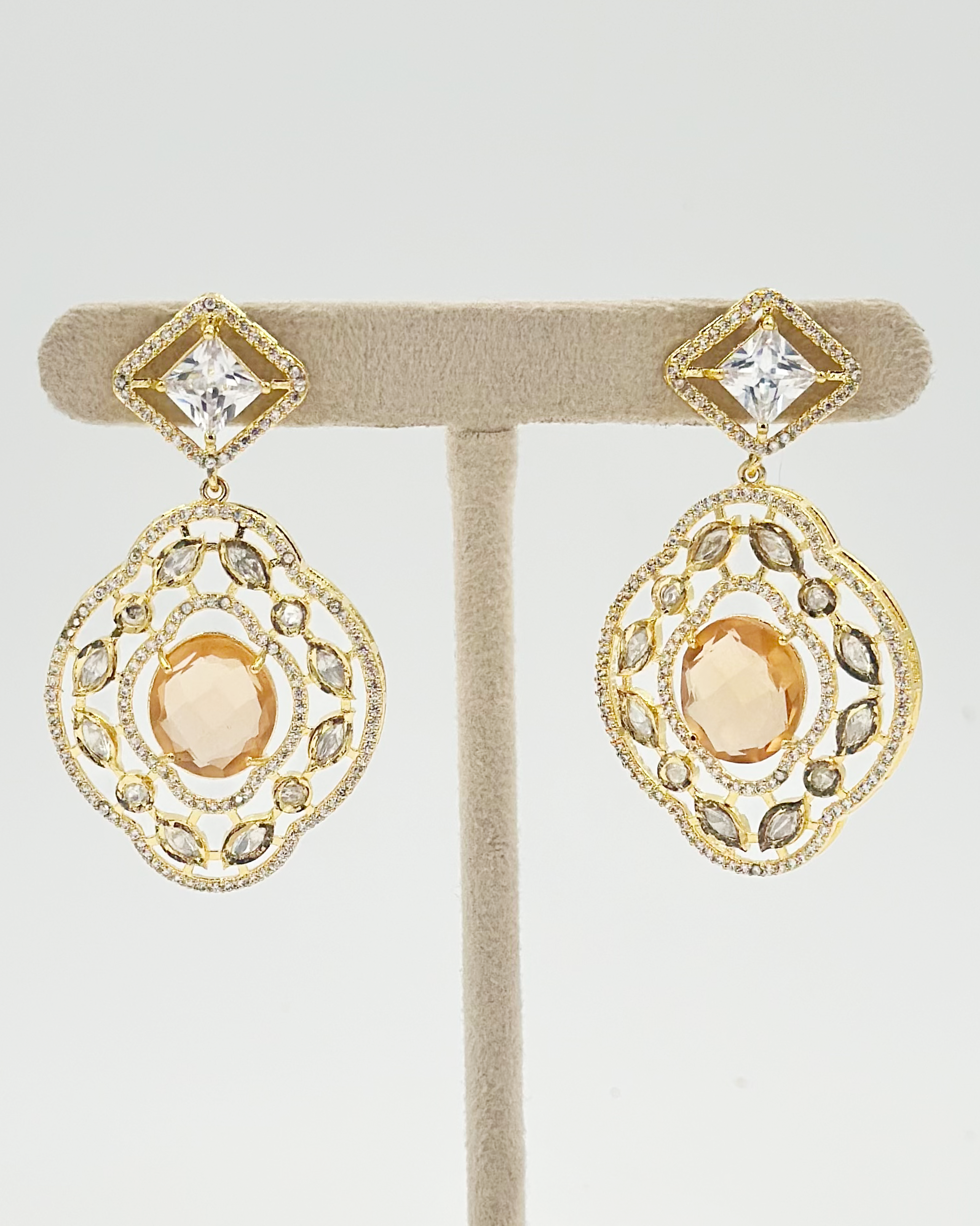 Nysa Earrings - Yellow