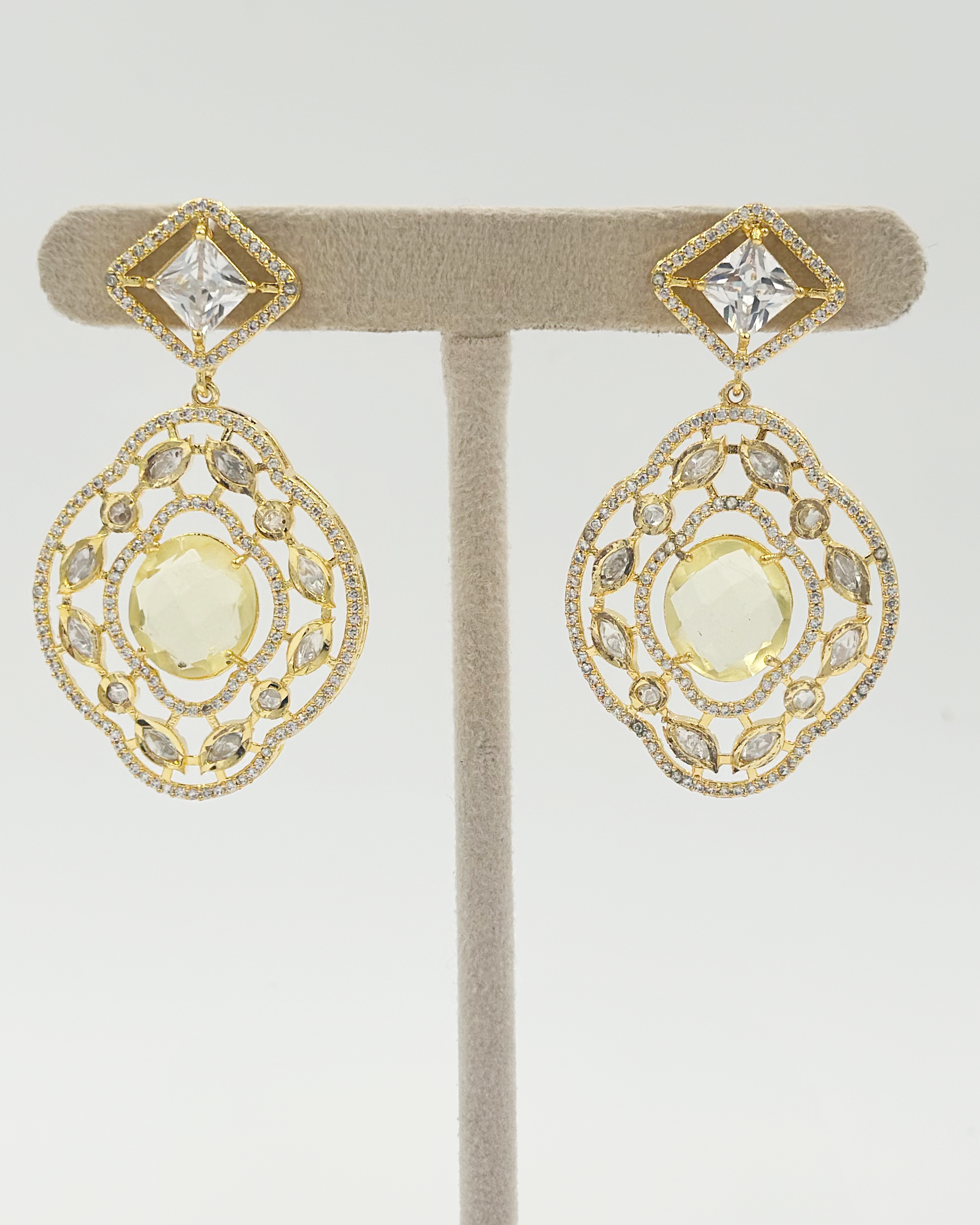 Nysa Earrings - Golden Yellow